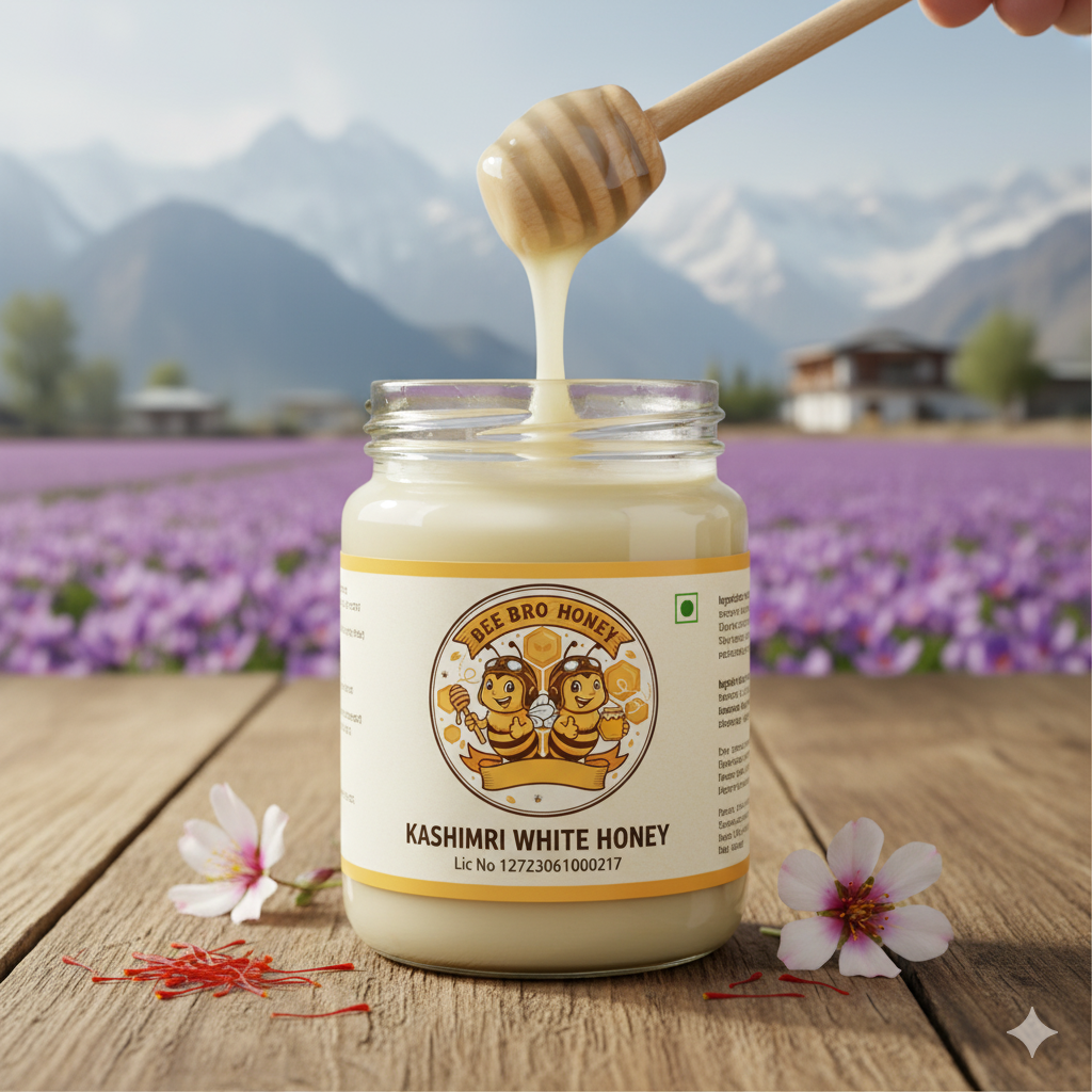 Kashmiri White Honey
